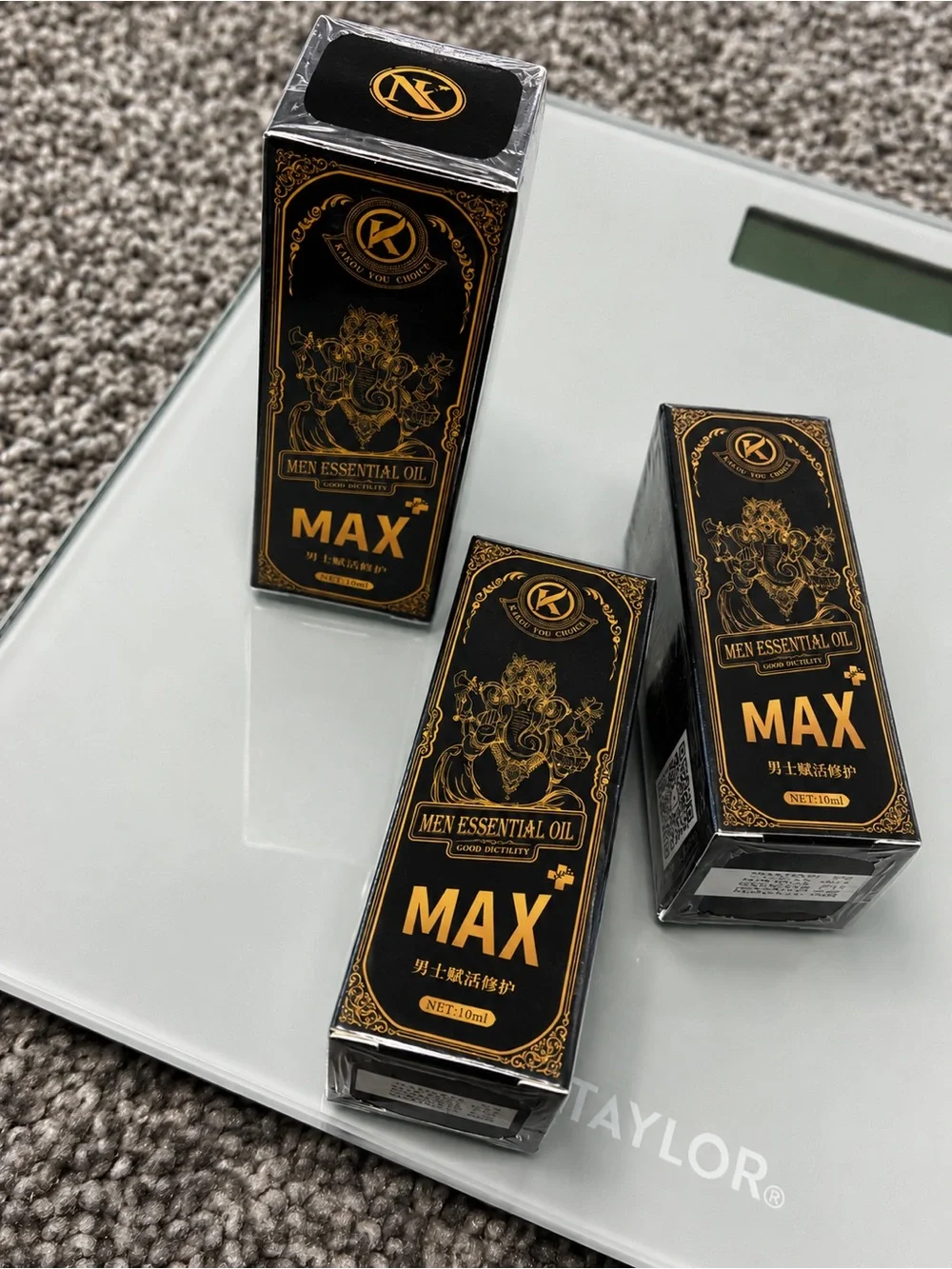 MAX Men Essential Oil - Black & Gold